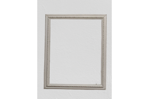 Рама біла дерево (внутрішня частина 50*40 см).