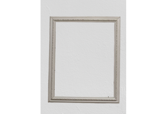Рама біла дерево (внутрішня частина 50*40 см).