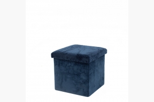Пуф синій (40*40*40)