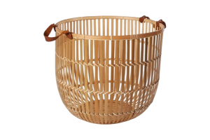 Кошик (шкіряні ручки) 35 см