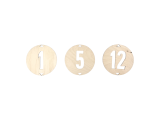 Нумерація столів 11 см (1-12) Нумерація столів 11 см (1-12)